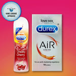 Pleasure Pack (Durex Cherry 50ml, Air 10 Units)