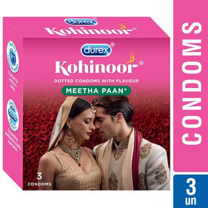 Kohinoor Condoms, Meetha Paan- 3 Units