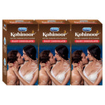 Kohinoor Condoms, Silky Chocolate - 10 Units (Pack of 3)