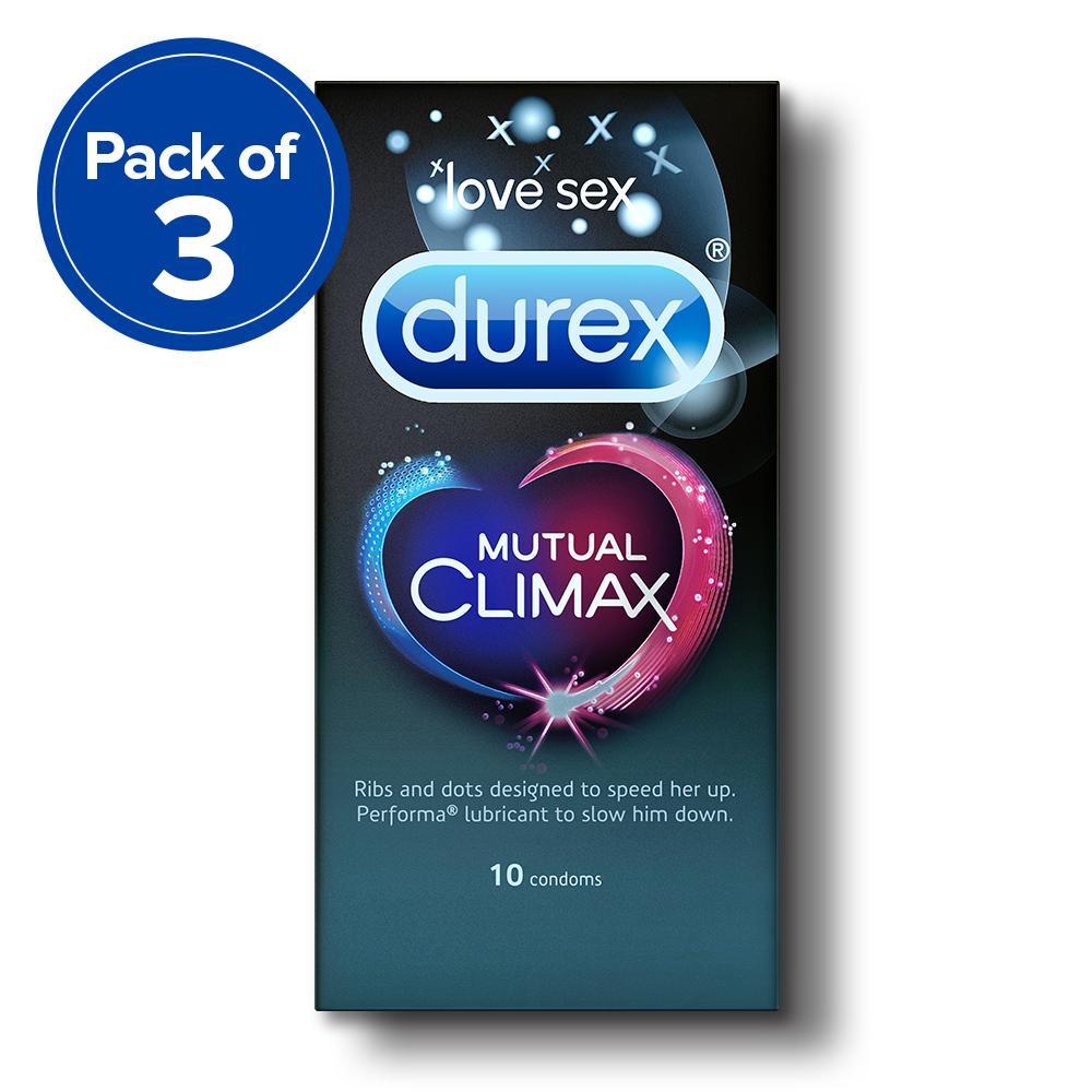 Durex Mutual Climax Condoms - 10s  (Pack of 3)