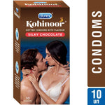Kohinoor Condoms, Silky Chocolate- 10 Units