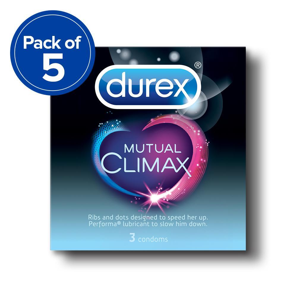Durex Mutual Climax Condoms - 3s  (Pack of 5)