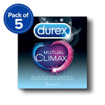 Durex Mutual Climax Condoms - 3s  (Pack of 5)