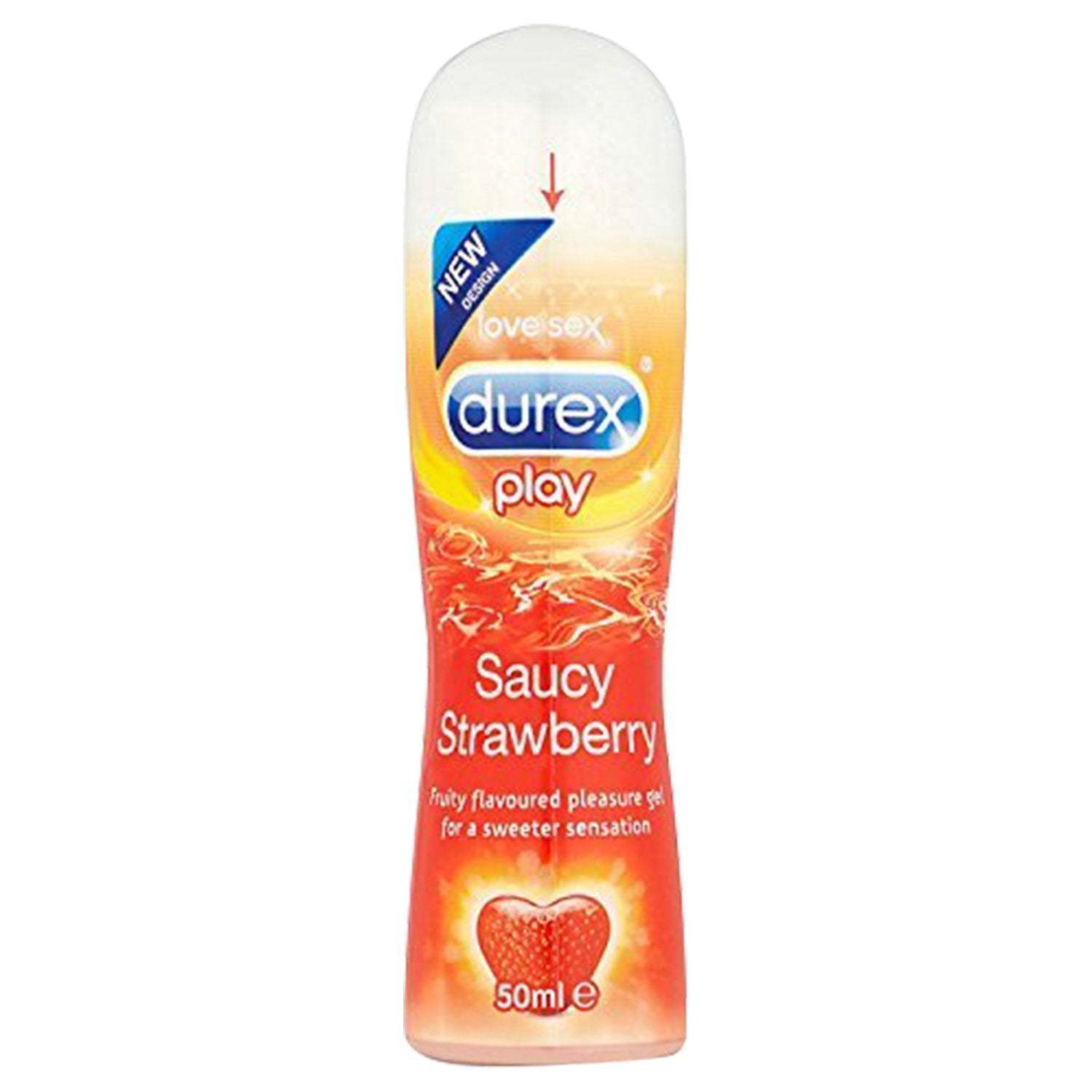 Durex Play Lubricant Gel, Saucy Strawberry- 50ml