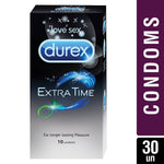 Durex Condoms, Extra Time- 10 Units (Pack of 3)