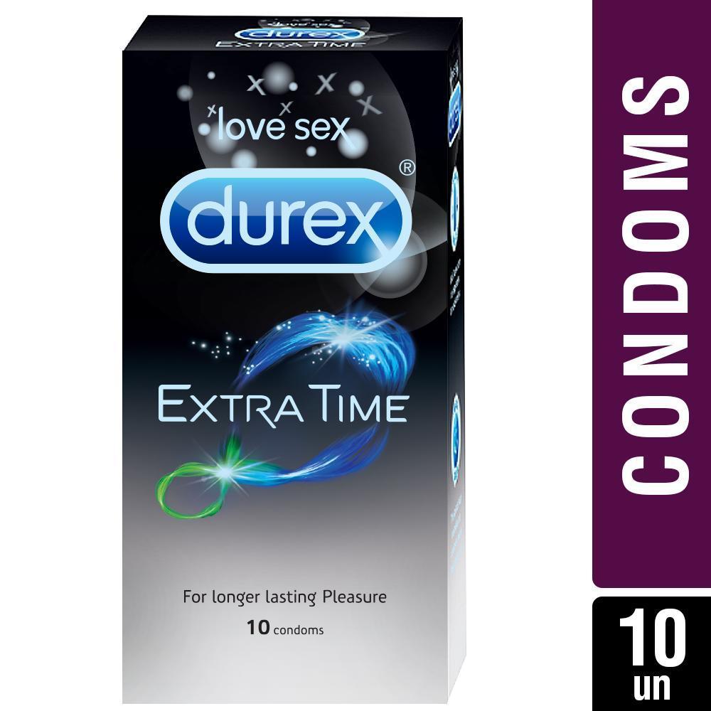 Durex Condoms, Extra Time- 10 Units 2 Hour Delivery