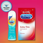 Pleasure Packs (Durex Tingling 50ml, Extra Thin 10 Units)