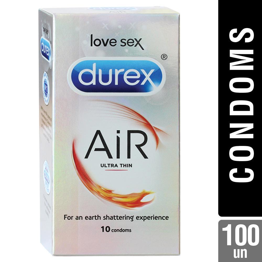 Durex Condoms, Air- 10s (Pack of 10)