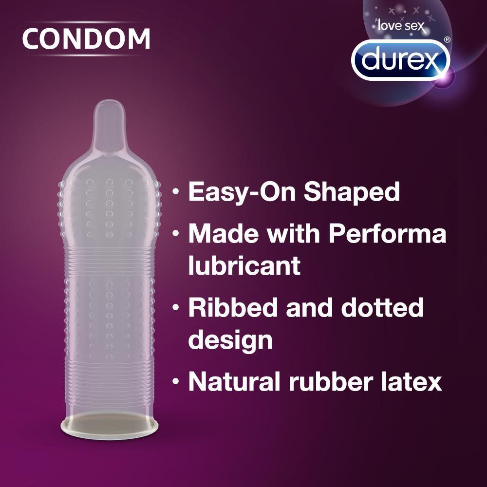 Durex Mutual Climax Condoms - 10s with Tingle Lubricant Gel - 50ml
