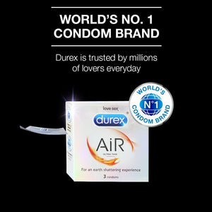Durex Condoms, Air- 3 Units