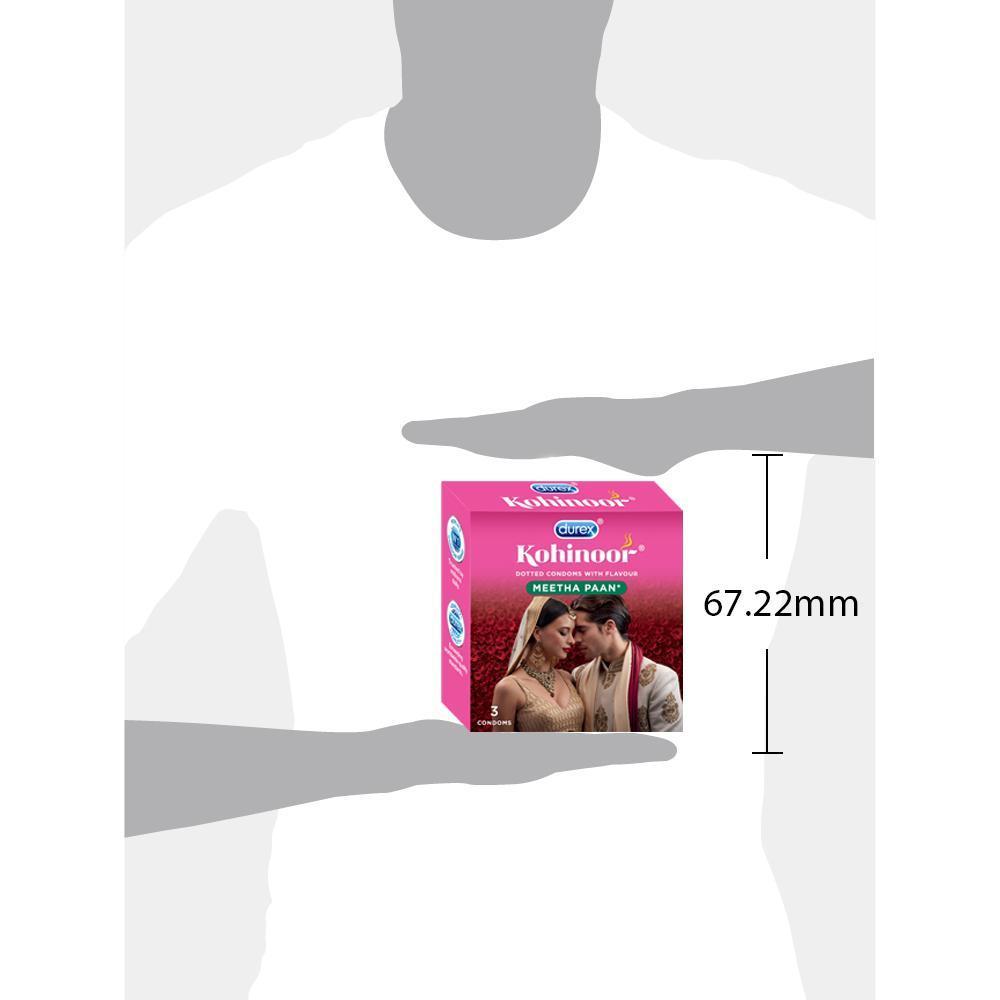Kohinoor Condoms, Meetha Paan- 3 Units