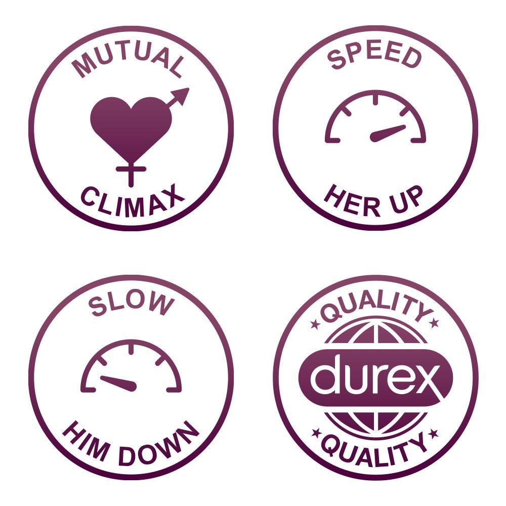 Durex Mutual Climax Condoms - 3s  (Pack of 5)