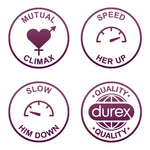 Durex Mutual Climax Condoms - 3s  (Pack of 5)