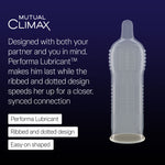 Durex Combo (Invisible Condom - 10 units with Mutual Climax - 10 units)