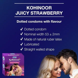 Kohinoor Condoms, Kala Khatta- 3 Units