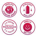 Durex Wildberry flavoured condoms 10s