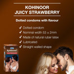 Kohinoor Condoms, Silky Chocolate- 10 Units