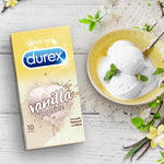 Durex Vanilla Popsicle  flavoured condoms 10s