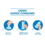 Durex Condoms, Extra Thin- 10 Units