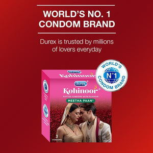 Kohinoor Condoms, Meetha Paan- 3 Units