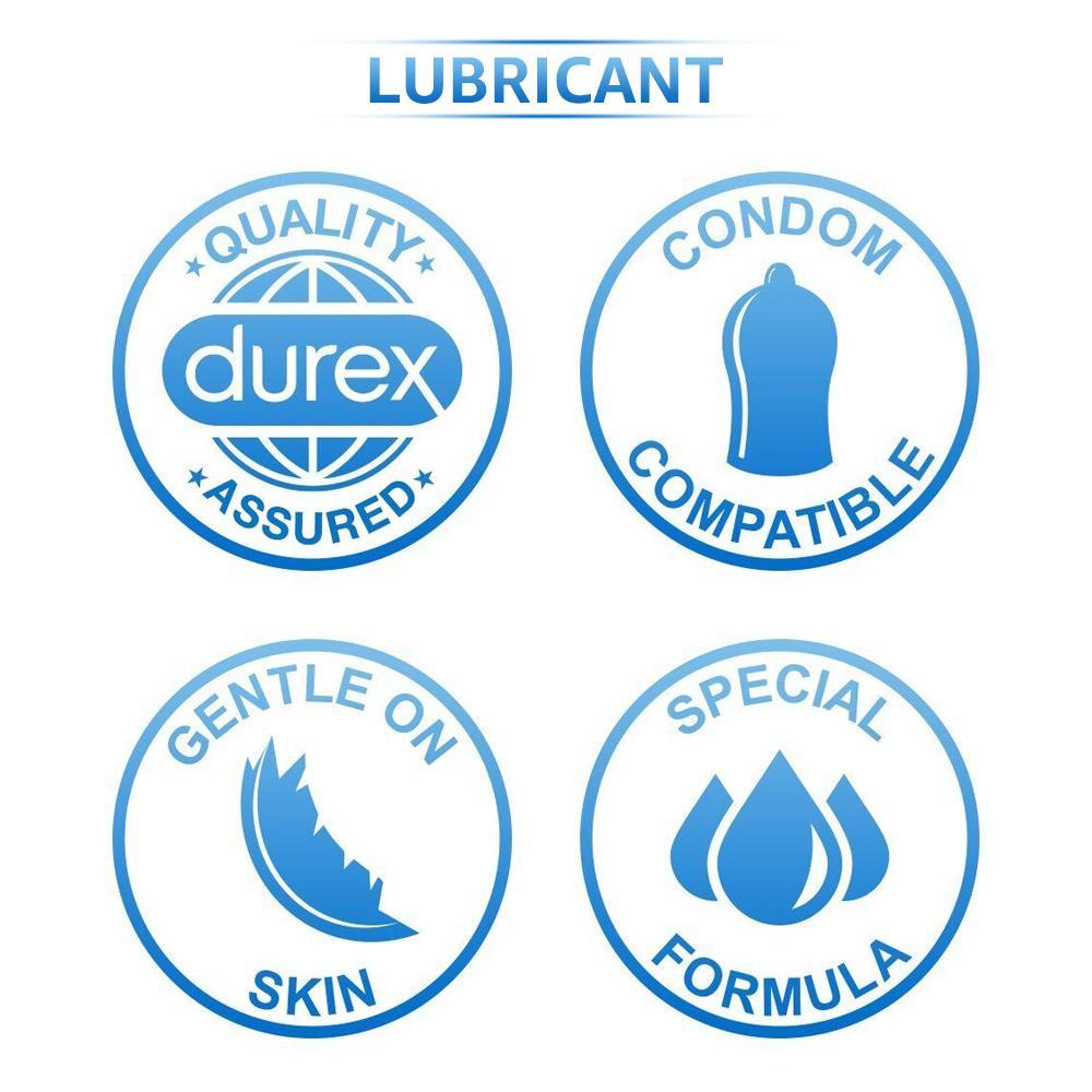 Durex Mutual Climax Condoms - 10s with Tingle Lubricant Gel - 50ml