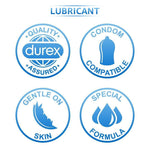 Durex Mutual Climax Condoms - 10s with Tingle Lubricant Gel - 50ml