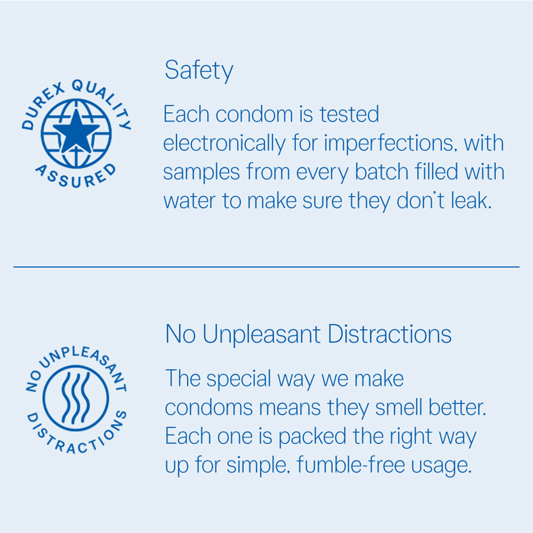 Durex Combo (Invisible Condom - 10 units with Mutual Climax - 10 units)