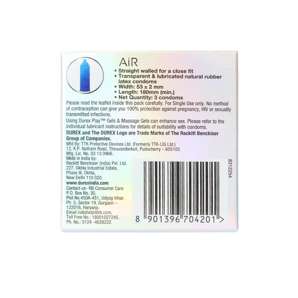 Durex Condoms, Air- 3 Units