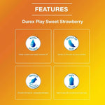 Durex Play Lubricant Gel, Saucy Strawberry- 50ml