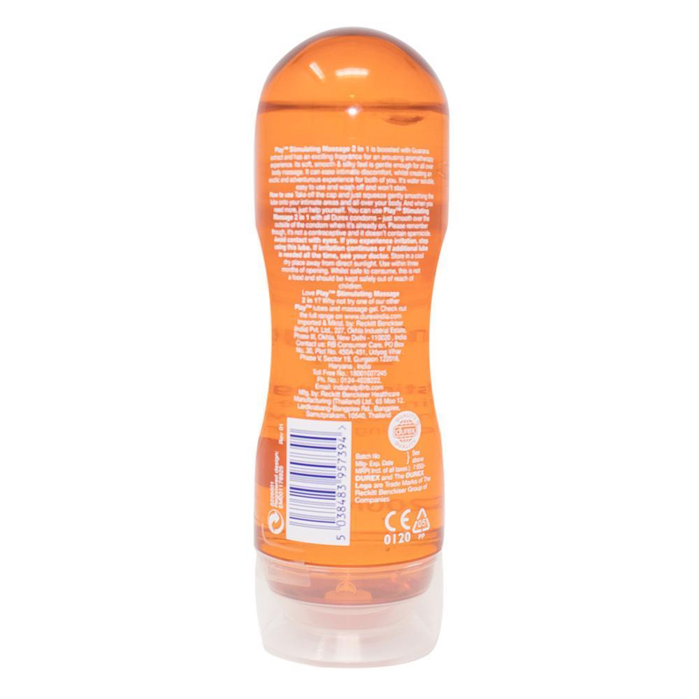 Durex Play Massage 2in1 Lubricant Gel, Stimulating- 200ml
