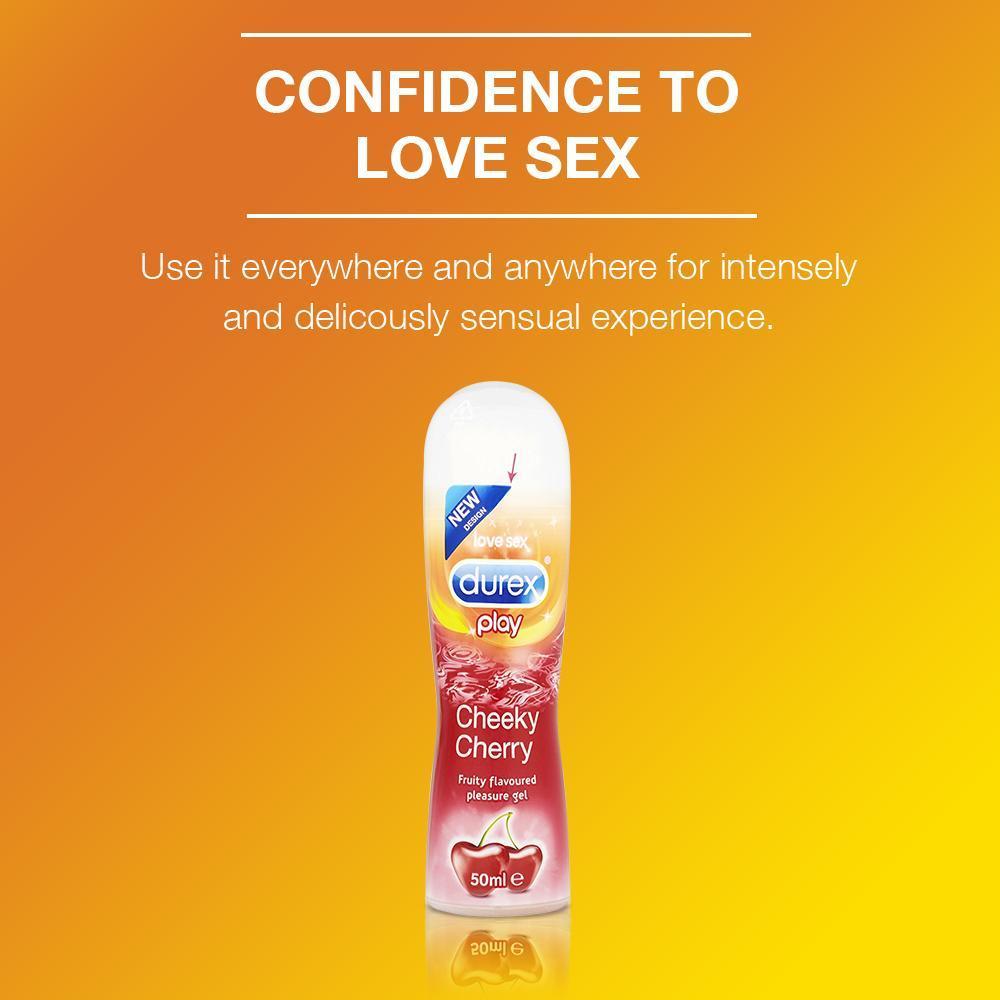 Durex Play Lubricant Gel, Cheeky  Cherry- 50ml