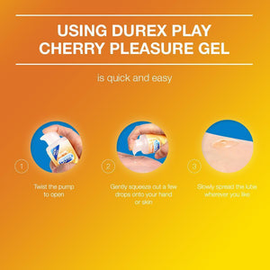 Durex Play Lubricant Gel, Cheeky  Cherry- 50ml