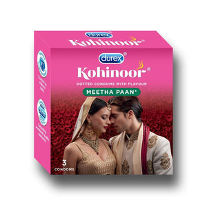 Kohinoor Condoms, Meetha Paan- 3 Units