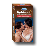 Kohinoor Condoms, Silky Chocolate- 10 Units