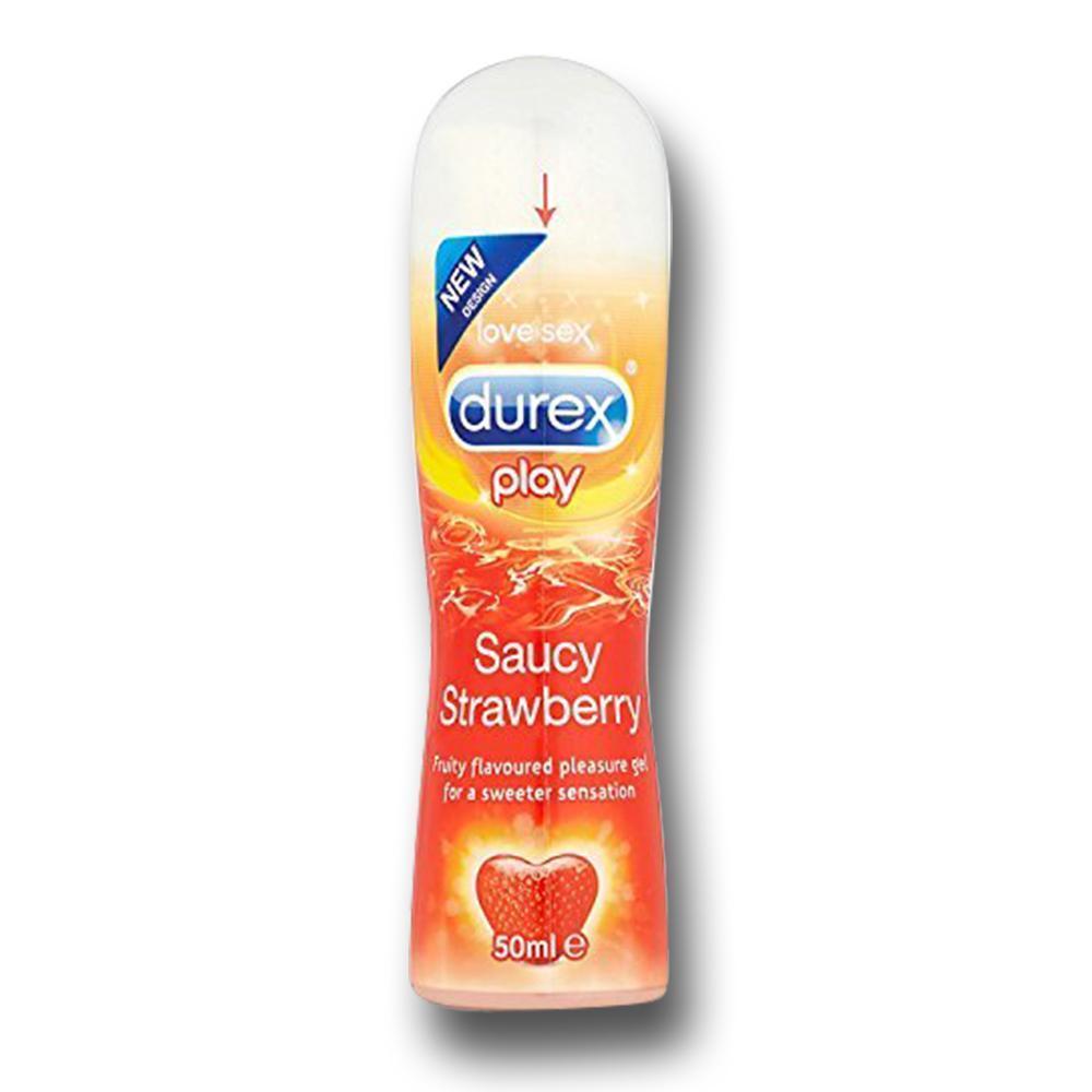 Durex Play Lubricant Gel, Saucy Strawberry- 50ml