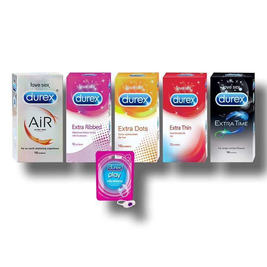 All 5 Durex in one + Ring
