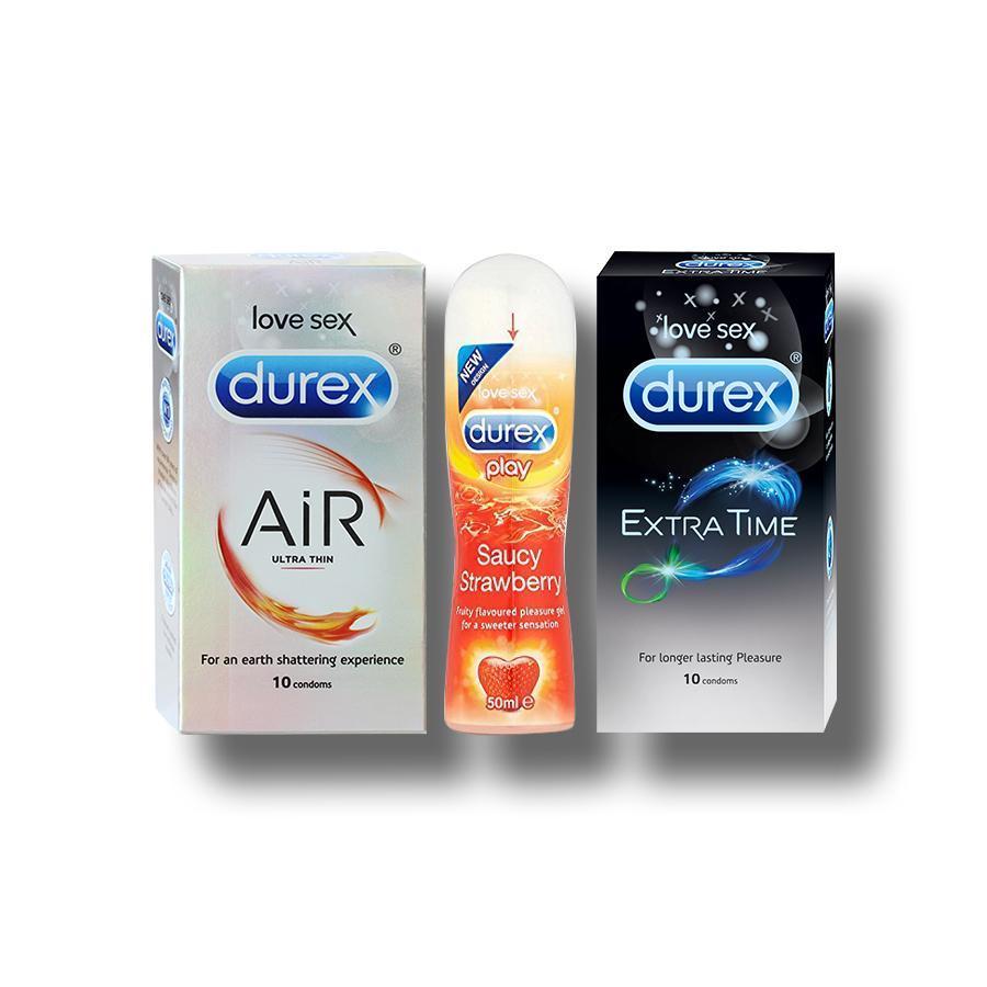 Extra time + Air + Saucy Strawberry