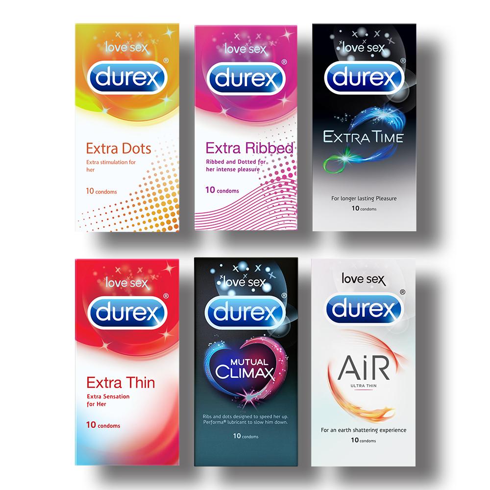 Durex All Variants with Mutual Climax 10 count