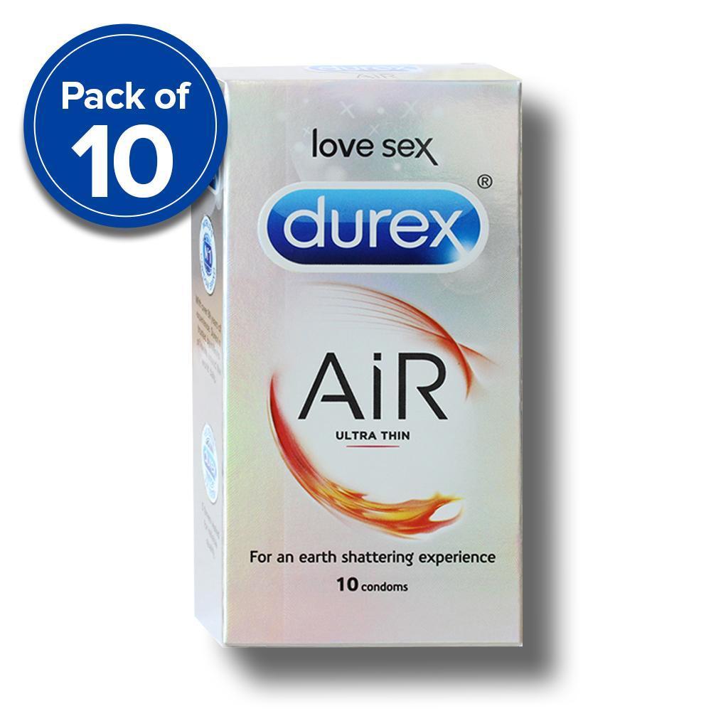 Durex Condoms, Air- 10s (Pack of 10)