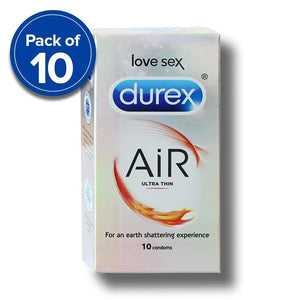 Durex Condoms, Air- 10s (Pack of 10)